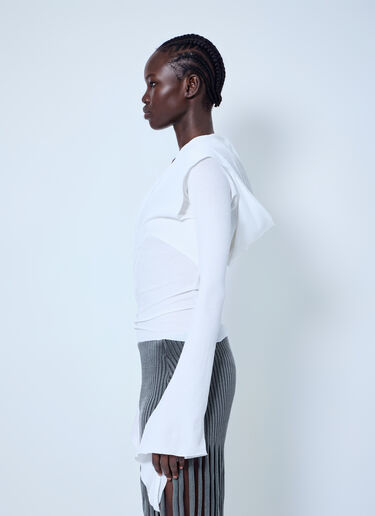 LN-CC® - LUEDER: Warriess Long Sleeve - White LUEDER Warriess Long Sleeve White ldr0266002