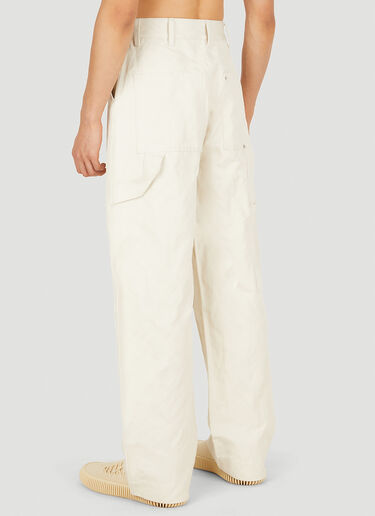 Bottega Veneta Twill Pants Cream bov0148124