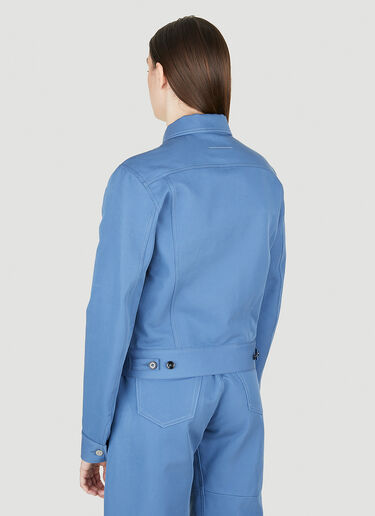 MM6 Maison Margiela Sports Jacket Blue mmm0250002