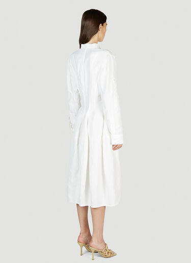 Bottega Veneta Shirt Dress White bov0251099