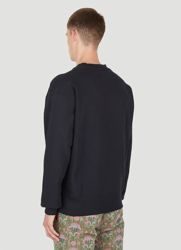 Soulland Logo Embroidery Sweatshirt Black sld0150013