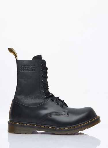 Dr. Martens x MM6 Maison Margiela 1490 10 Eye Boots Black dmm0159003