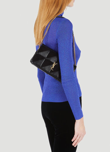 Saint Laurent Jamie 99 Medium Shoulder Bag Black sla0246095