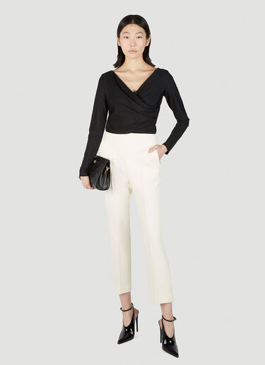 Gardena Wrap Top Max Mara Gardena Wrap Top Black max0251018