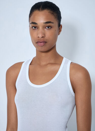 LN-CC® - The Row: Cendrea Tank Top - White The Row Cendrea Tank Top White row0265013
