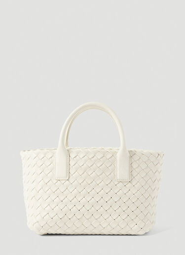 Bottega Veneta Cabat Mini Tote Bag White bov0251016