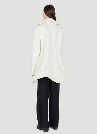 Bumper Pea Coat JW Anderson Bumper Pea Coat White jwa0249012