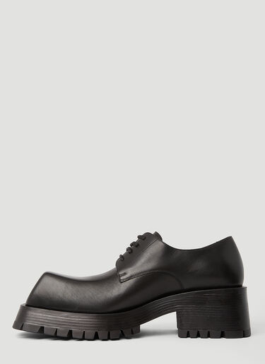 Balenciaga Trooper Derby Shoes Black bal0147071