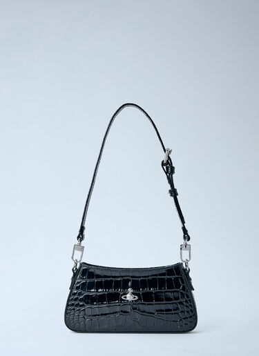 LN-CC® - Vivienne Westwood: Tasha Shoulder Phone Bag - Black Vivienne Westwood Tasha Shoulder Phone Bag Black vvw0265045