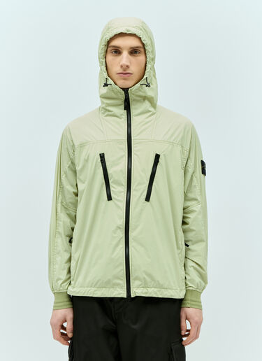 Stone Island Lightweight Windbreaker Jacket Green sto0156043