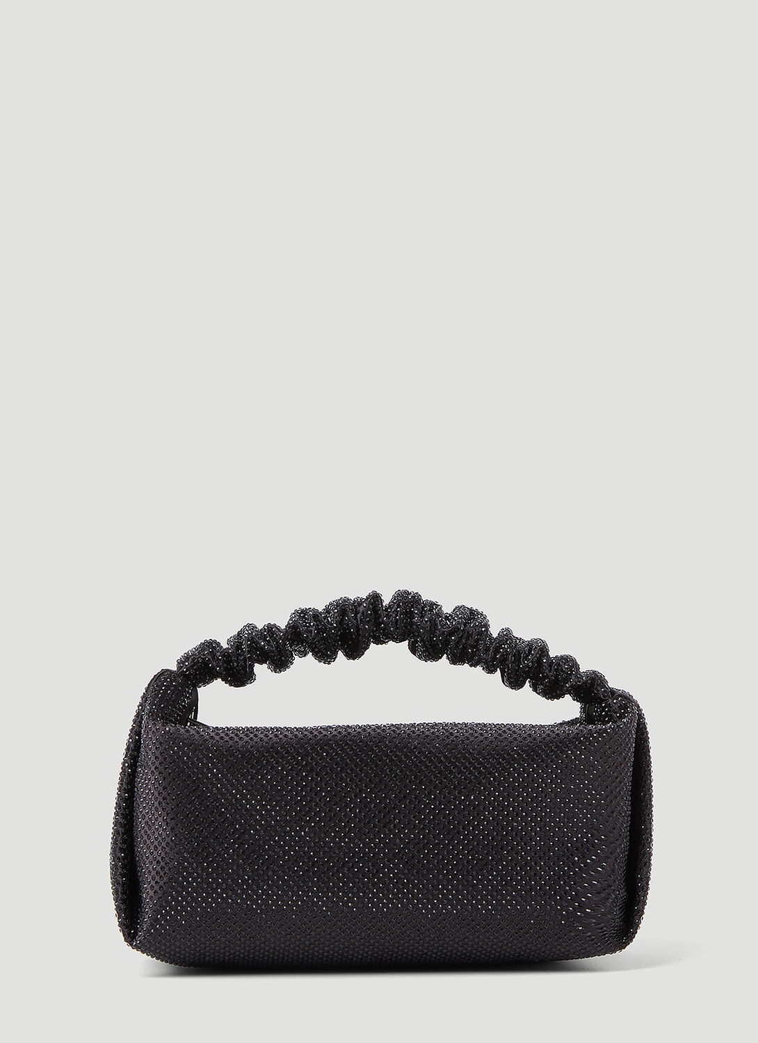 Shop Alexander Wang Scrunchie Mini Handbag In Black