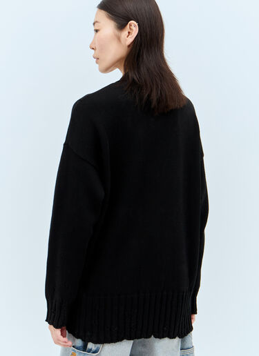 Marni Dishevelled 棉质开衫 黑色 mni0257003