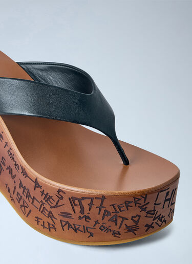 LN-CC® - Chloé: Maxime Wedge Sandals - Brown Chloé Maxime Wedge Sandals Brown chl0265029