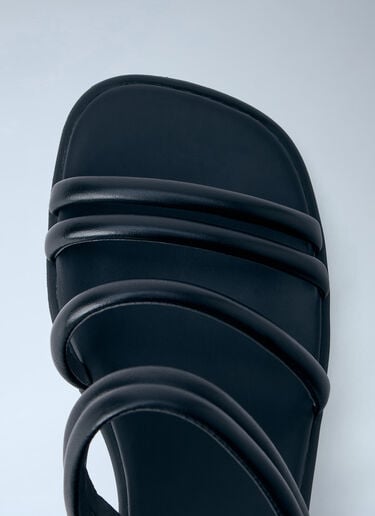 Strappy Wedge Sandals CAMPER Strappy Wedge Sandals Black cmp0264013