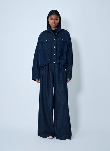 Dries Van Noten Cotton Jacket Navy dvn0262024