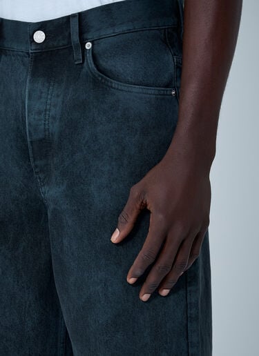 Logo Patch Jeans Dries Van Noten Logo Patch Jeans Black dvn0162017