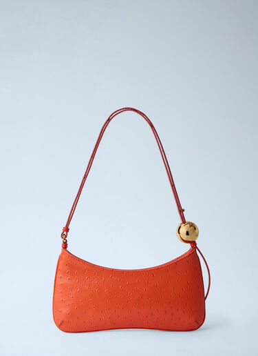 Jacquemus Le Bisou Perle Shoulder Bag Orange jac0264070