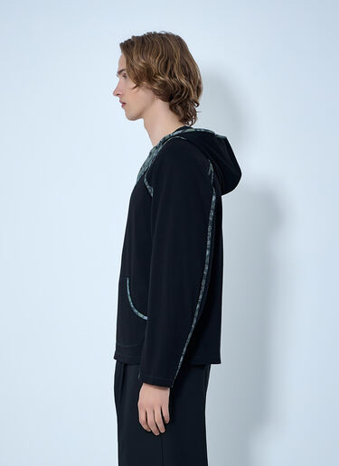 Kiko Kostadinov Gizi Hooded Top Black kko0164008