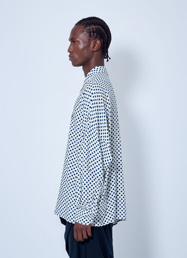 LN-CC® - Vivienne Westwood: Batwing Relaxed Shirt - Blue Vivienne Westwood Batwing Relaxed Shirt Blue vvw0166004