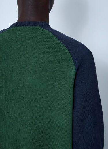 Stüssy Colour-Block Sweater Green sts0161006