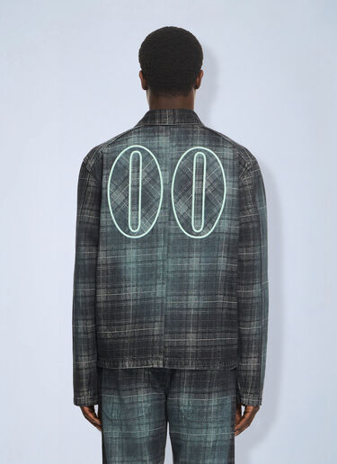LN-CC® - Off-White: Check Jacq Den Skate Coach Jkt - Multicolor Off-White Check Jacq Den Skate Coach Jkt Multicolor ofw0164126