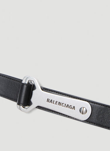 Balenciaga Bottle Opener Belt Black bal0152083