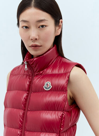 Moncler Ghany 다운 질레 레드 mon0257029