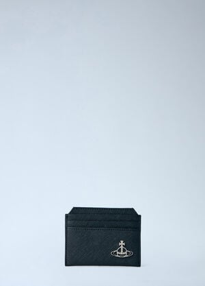 Vivienne Westwood Leather Card Holder Black vww0363008