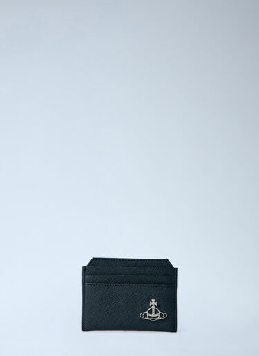Vivienne Westwood Leather Card Holder Black vww0363008