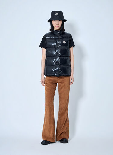 LN-CC® - Moncler: Corduroy Flared Trousers - Brown Moncler Corduroy Flared Trousers Brown mon0265088