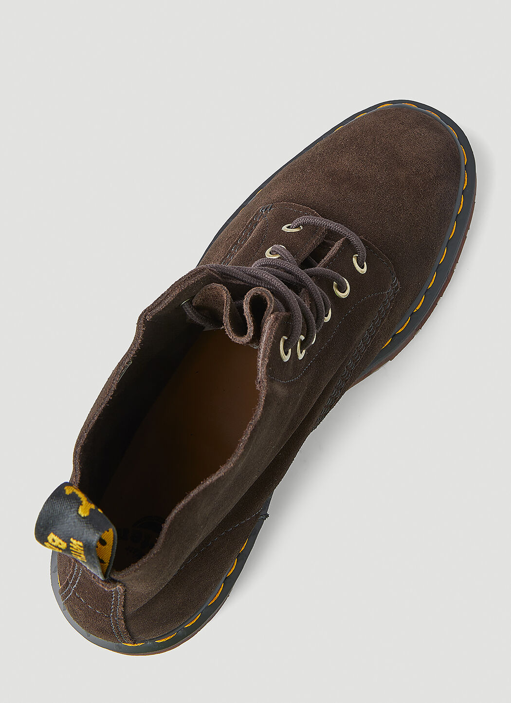 Dr. Martens 101 6 Eye Boots en Brown LN CC