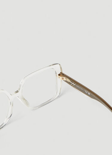 Miu Miu 超大方框眼镜 绿色 lmu0253003