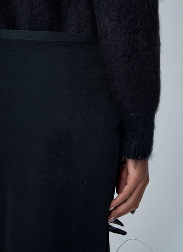 Feather Embroidery Skirt Jil Sander Feather Embroidery Skirt Black jil0262023