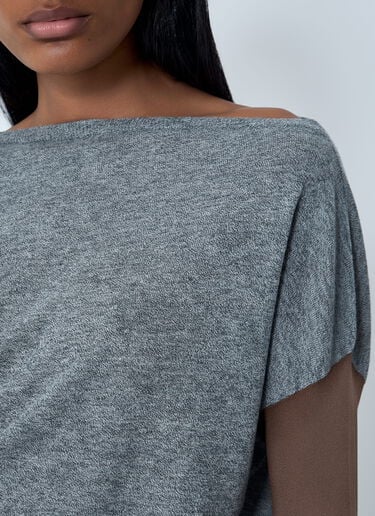 Heiss Knit Bodysuit Kiko Kostadinov Heiss Knit Bodysuit Brown kko0262006