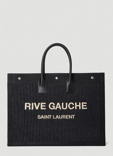 Saint Laurent Rive Gauche Tote Bag in Black