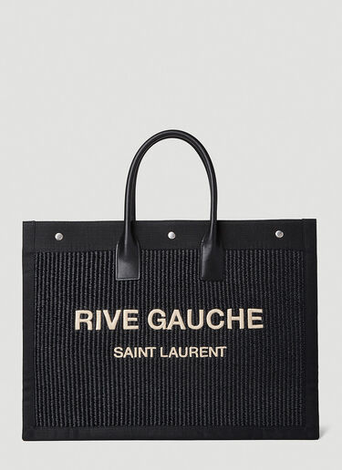 Saint Laurent Rive Gauche Tote Bag Black sla0251143