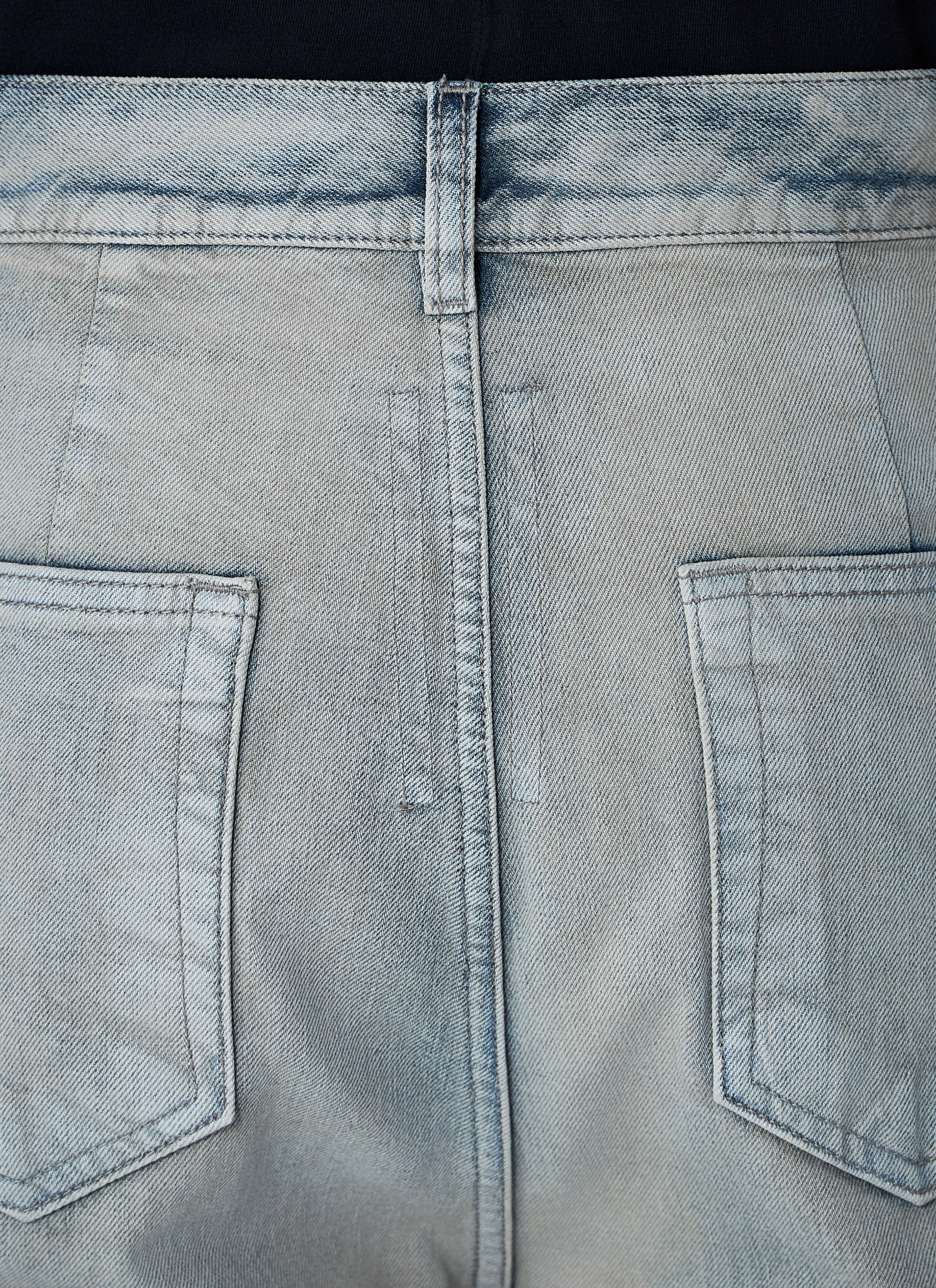 Rick Owens DRKSHDW Men's' Bolan Bootcut Jeans in White | LN-CC®