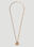 Bottega Veneta T-Bar Necklace Grey bov0152006