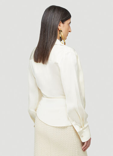 La Chemise Bahia Shirt Jacquemus La Chemise Bahia Shirt Cream jac0244004