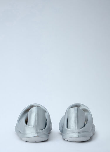 LN-CC® - Camper x Issey Miyake: Peu Form Slip Ons - Silver Camper x Issey Miyake Peu Form Slip Ons Silver cim0366002