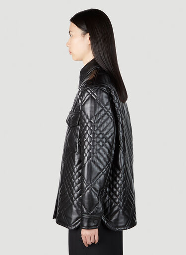 Quilted Overshirt Burberry Quilted Overshirt Black bur0251024