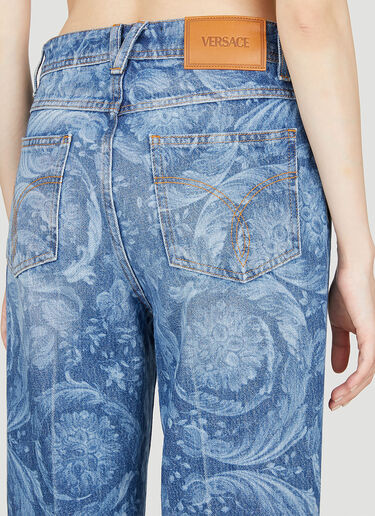 Versace Barocco 常规版型牛仔裤 蓝色 ver0255002