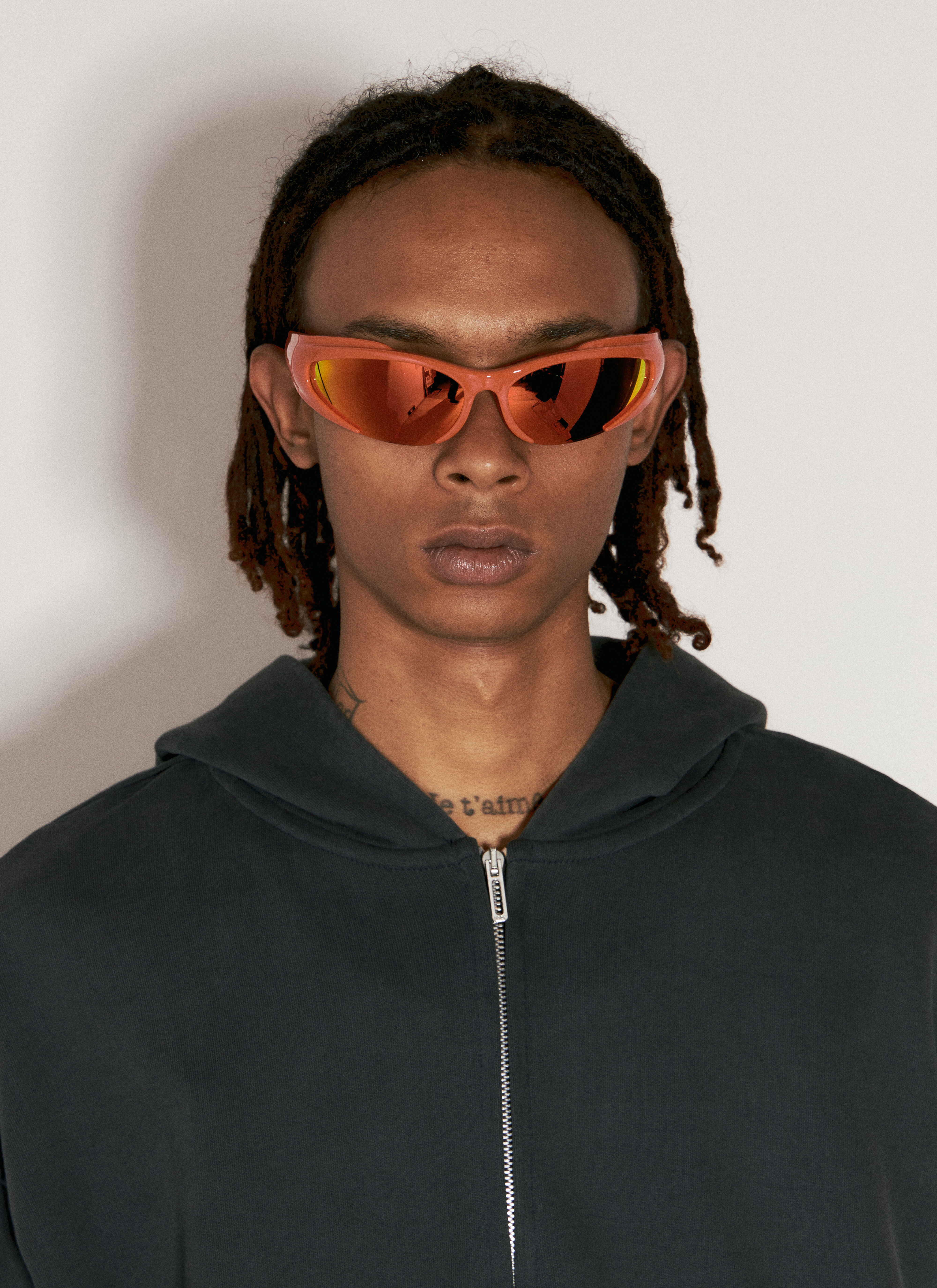 Balenciaga Men's' Reverse Xpander Rectangle Sunglasses in Balenciaga Men's' Reverse Xpander Rectangle Sunglasses in