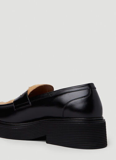 Marni Pierced Hair Loafers Black mni0151016