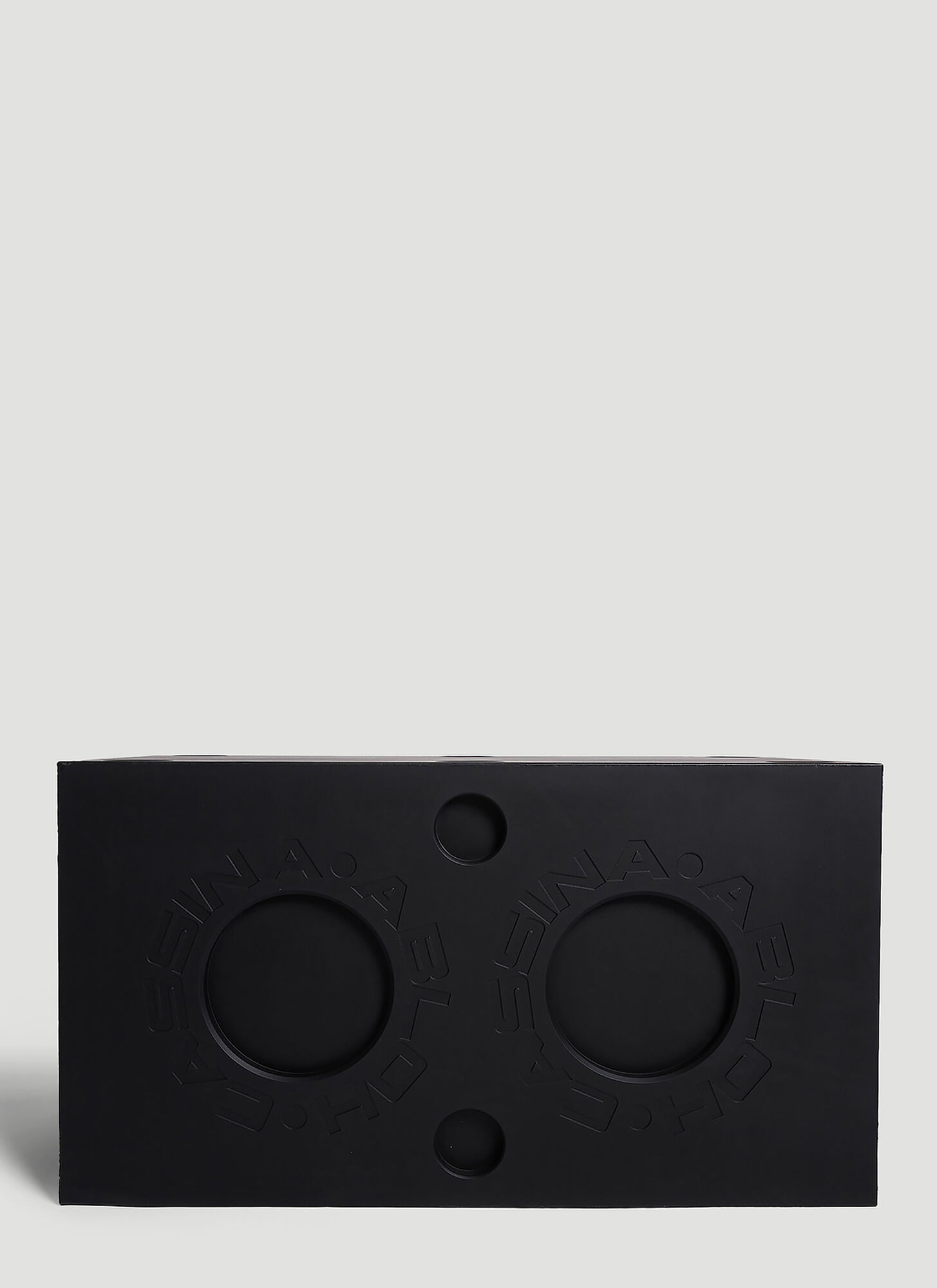 Cassina X Virgil Abloh Matte Double Modular Element In Black