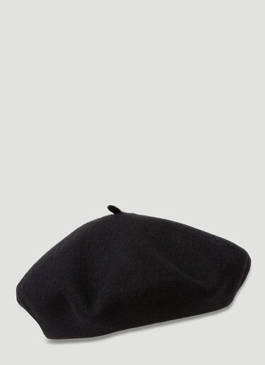 Gucci Wool Felt Beret Black guc0251013