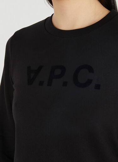 A.P.C. VPC 로고 스웻셔츠 블랙 apc0248011