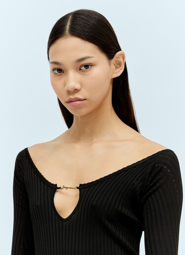 Jacquemus La Mini Robe PralÃ¹ 连衣裙 黑色 jac0256016