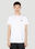 Balmain Flock Logo T-Shirt Light Blue bln0152005