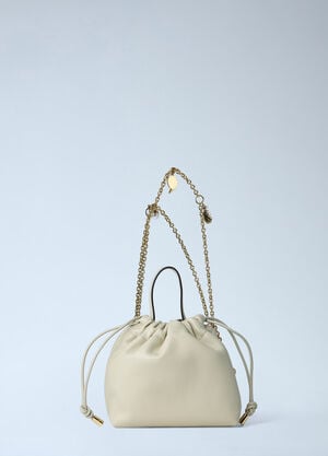 Chloé Mini Icons Chain Shoulder Bag Cream chl0263104